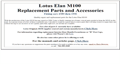 Desktop Screenshot of lotusm100.com
